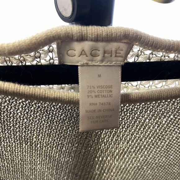 CACHE rare metallic sweater tee - Picture 3 of 4
